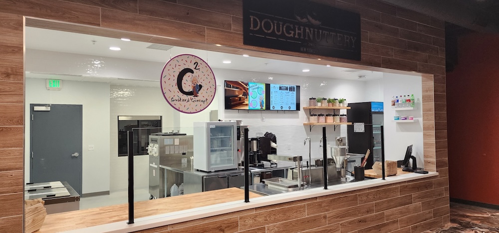 Custard Concept service counter at The Ropes Of Southern Utah