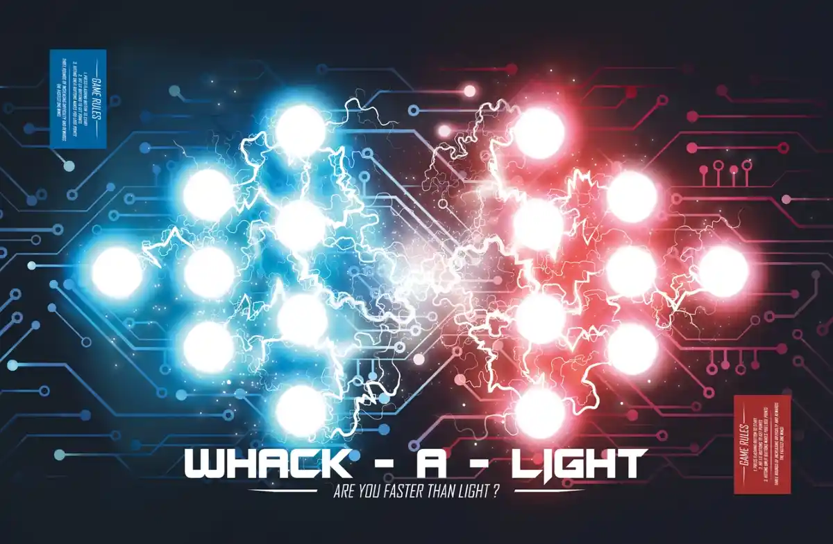 Whack a light reaction game Hurricane Utah